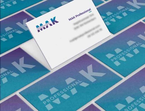 MAK Professional – visitekaartjes