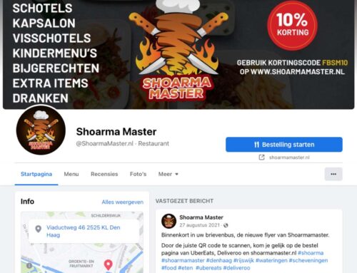 Shoarma Master – social media banner
