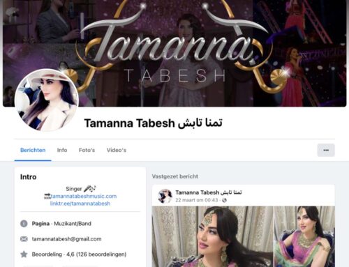 Tamanna Tabesh – social media banner
